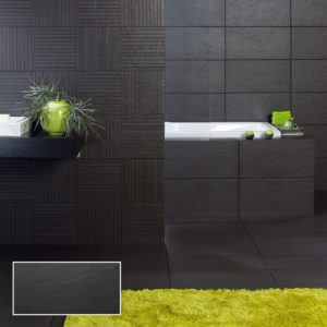 Tijoleira 30x60 em grés porcelânico ARDOSIA PRETO