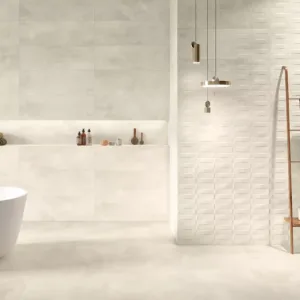 CRV - AZULEJO GLADE BRANCO DECOR - 29.7X89